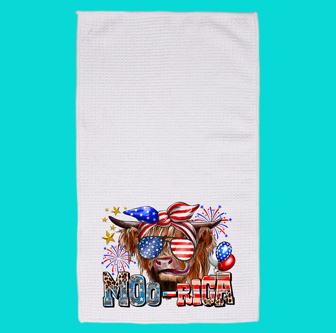 MOO-RICA Dish Towel