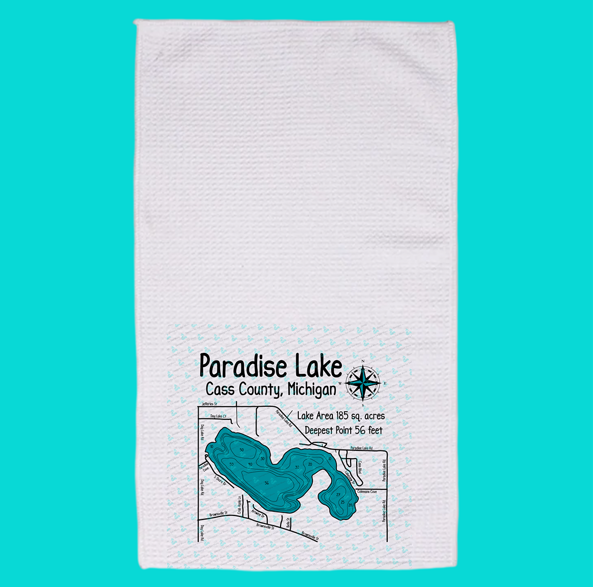 Paradise Lake Dish Towel