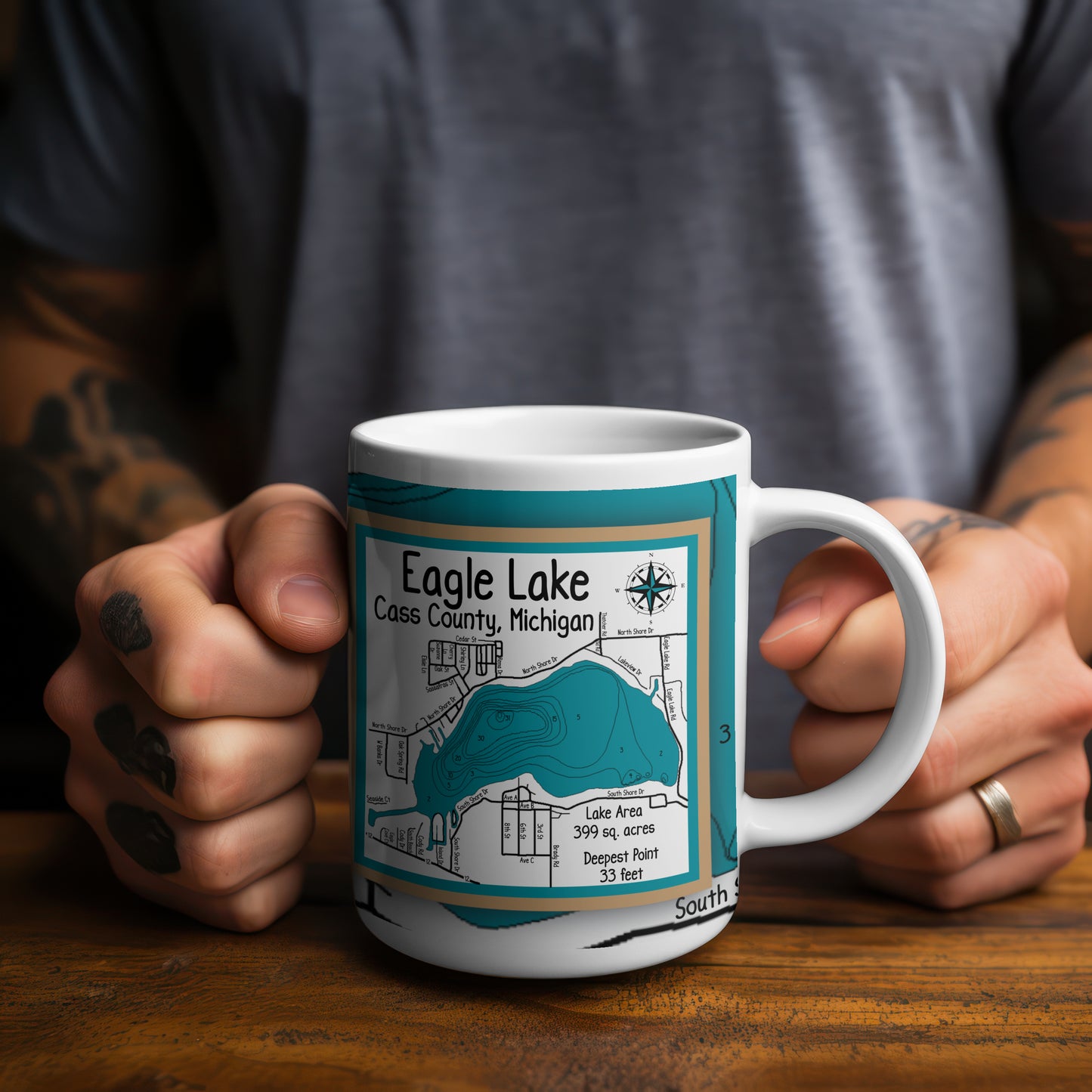 Eagle Lake 15oz Mug