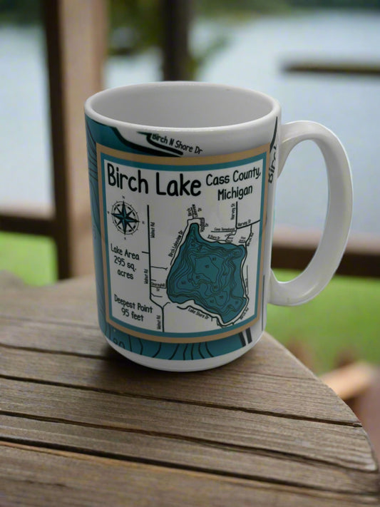 Birch Lake 15oz Mug