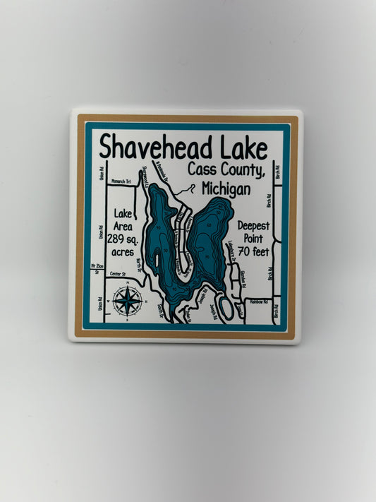 Shavehead Lake Coasters