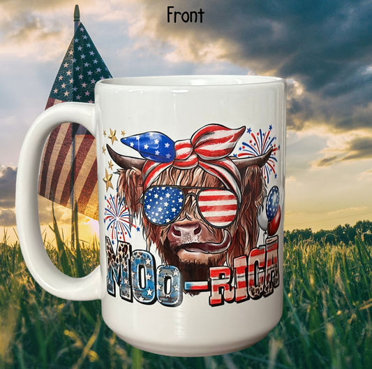 MOO-RICA 15oz Mug