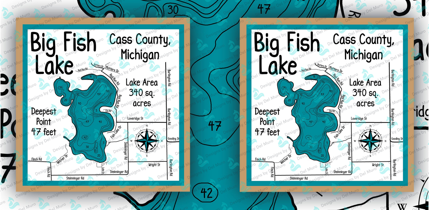 Big Fish Lake 15oz Mug